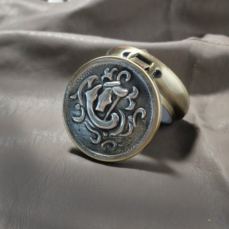 AZ Tin Carved Jewelry Collection Box, Exclusive Handmade Gift - Other - Other Metals Silver