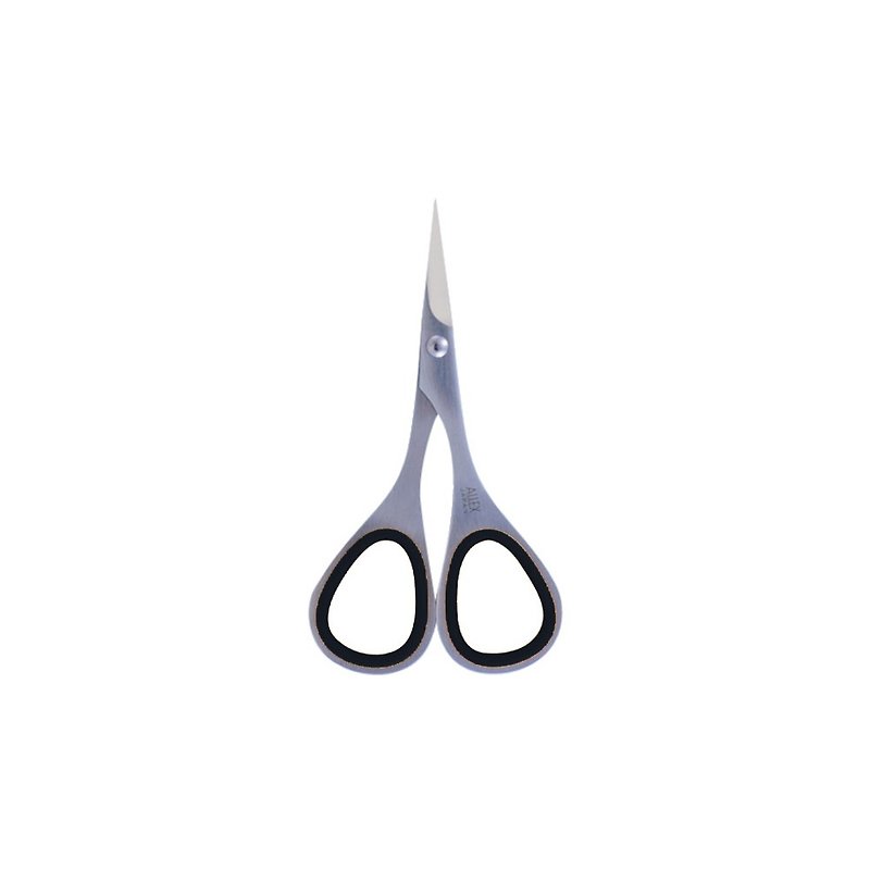 Lin blade very thin short blade scissors-110mm black - Scissors & Letter Openers - Stainless Steel Black