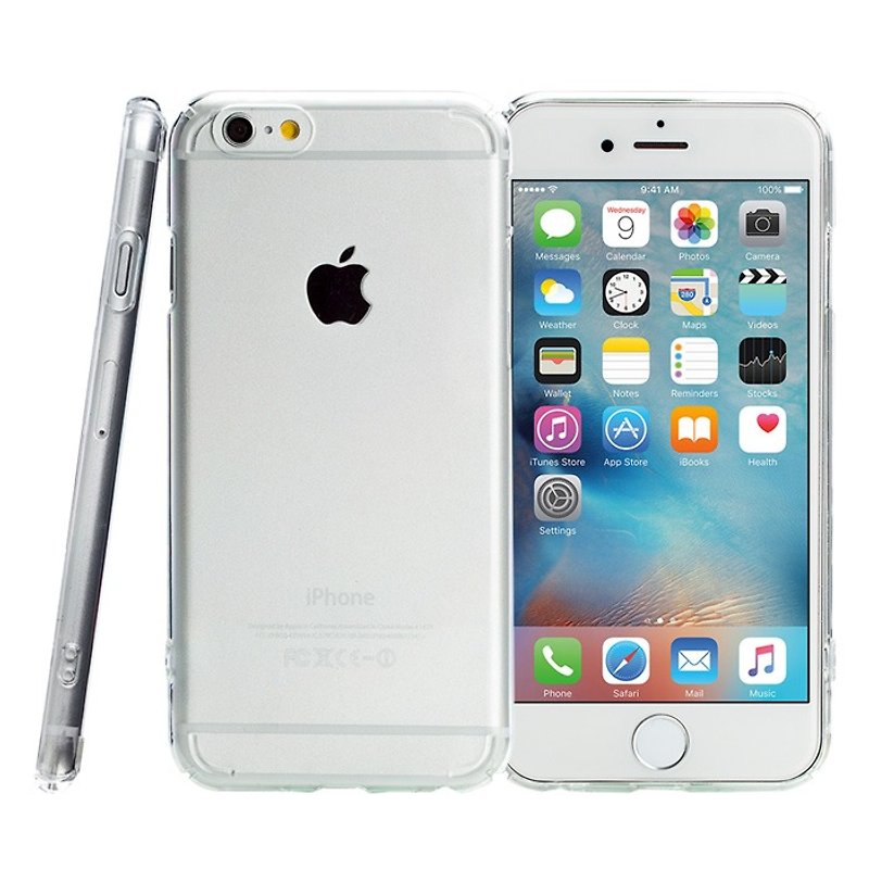 SIMPLE WEAR Apple iPhone X 專用FORTIFY強化透明【硬式】抗刮保護殼 (4716779658583) - 手機殼/手機套 - 塑膠 透明