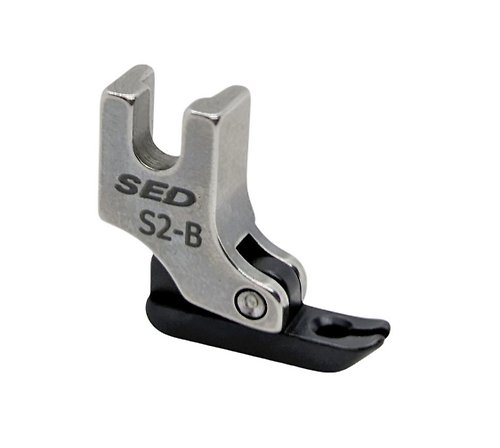 SED鴿子的窩 S2-B拉鍊壓腳特殊塗層適用長短夾轉角左右壓線2mm