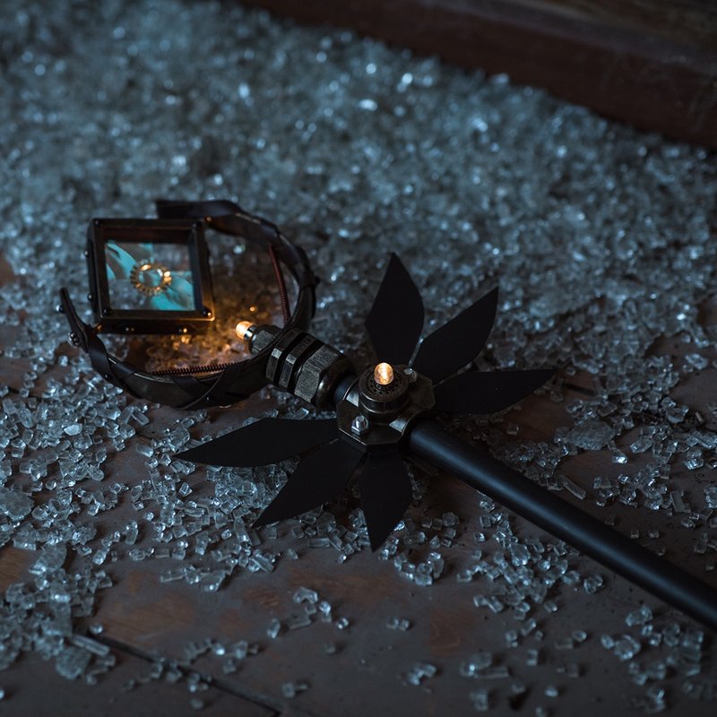 蒸汽朋克 Mr.Yis Steamland 魔杖 魔法杖 手杖道具 - 其他 - 其他金屬 黑色