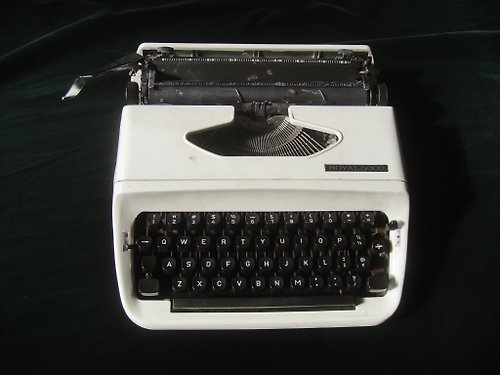 老時光OLD-TIME Vintage & Classic & Deco 【老時光 OLD-TIME】早期二手打字機#W-17(福利特價品.當擺飾品賣
