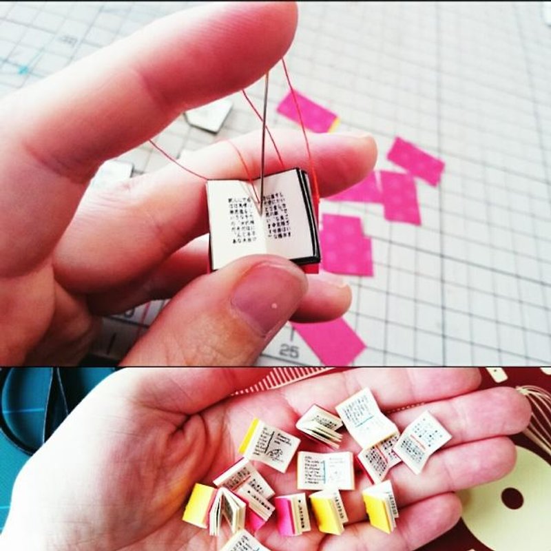 S-like custom-made miniature book