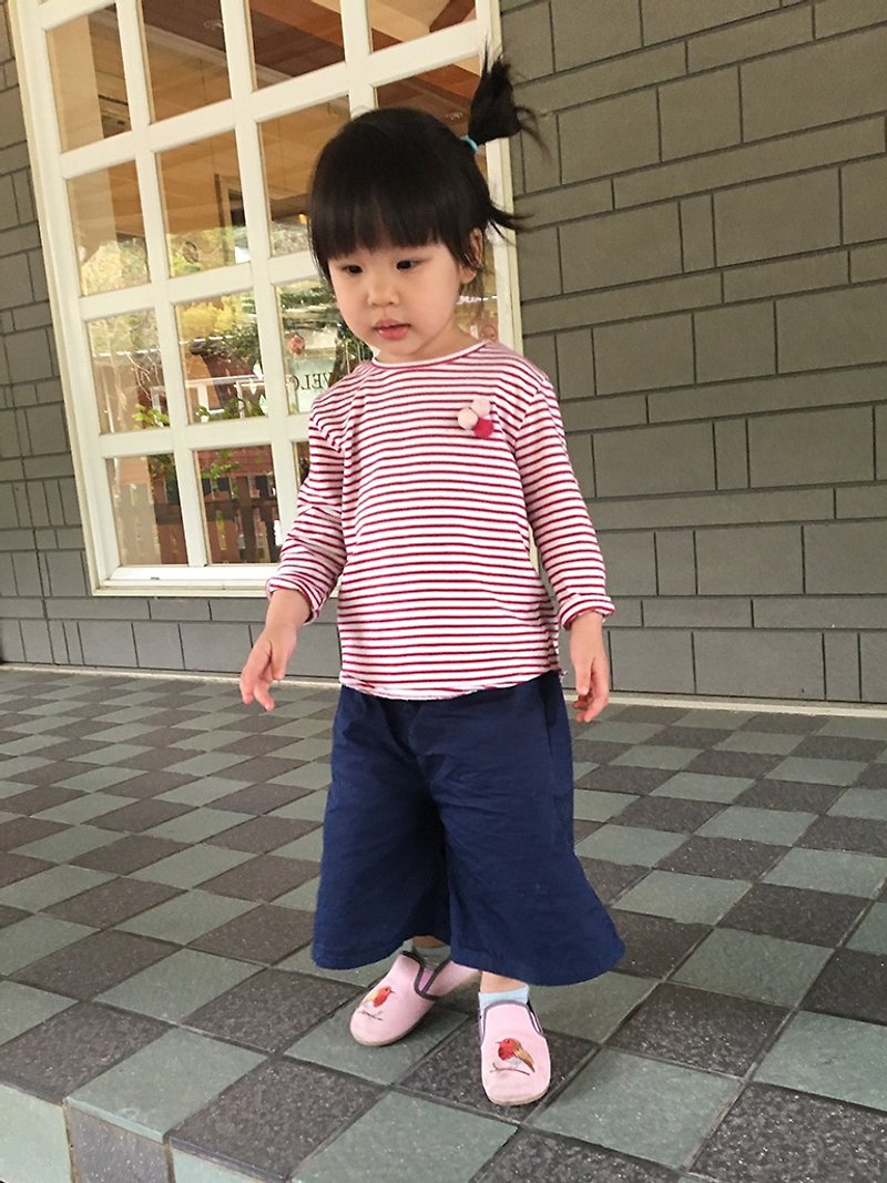 Children's loafers robin pink - รองเท้าเด็ก - ผ้าฝ้าย/ผ้าลินิน สึชมพู