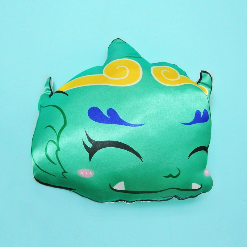 Shunfeng ear baby shape pillow - Pillows & Cushions - Other Man-Made Fibers Green