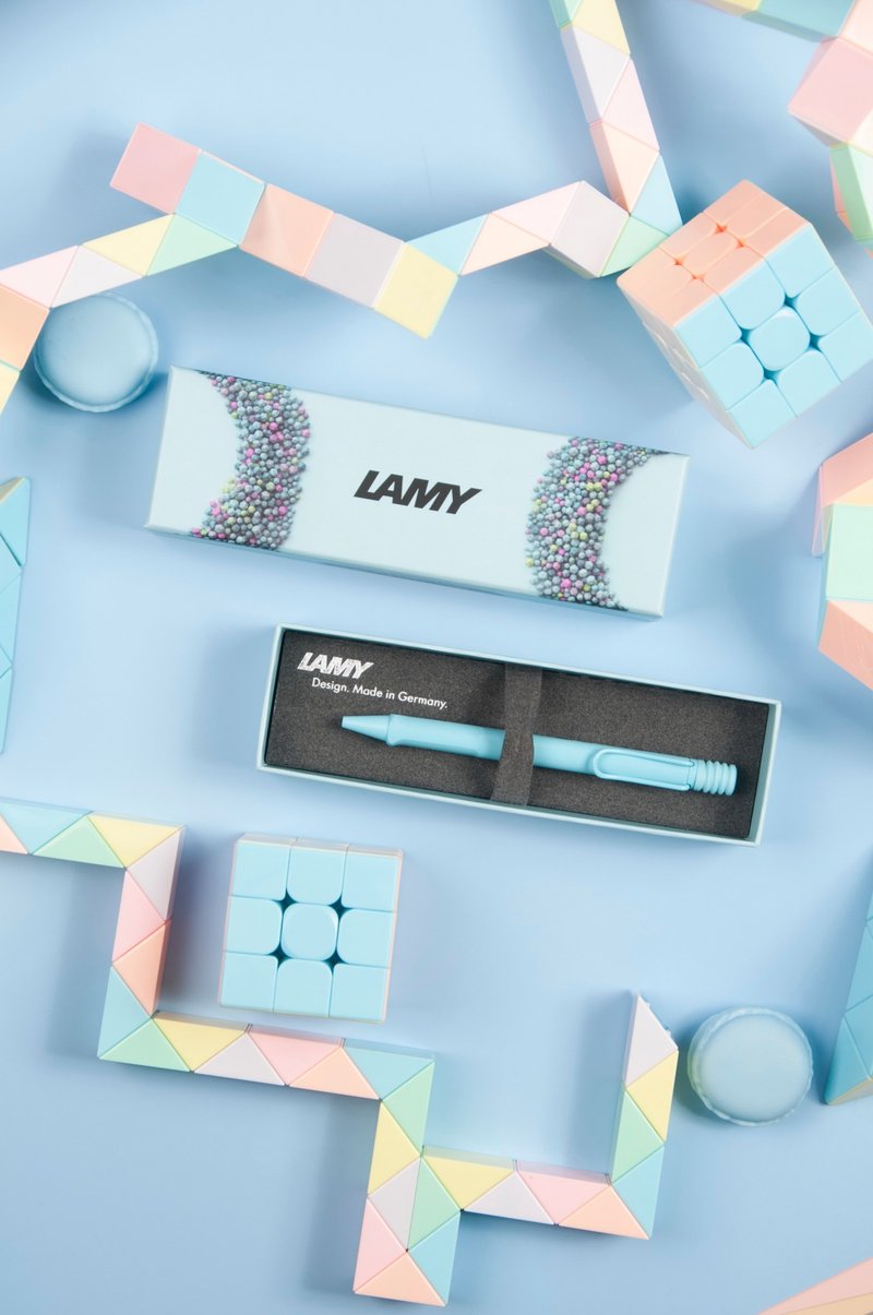 LAMY 原子筆 / safari 狩獵者系列 - 限量【2023】- 春日藍 - 原子筆/中性筆 - 塑膠 藍色