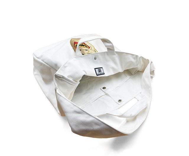 能楽 / わかめ おばけの頭 キャンバストートバッグ - ショップ t1buyi