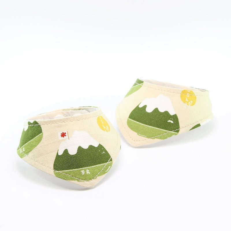 [Pet Scarf] Japanese Matcha Shaved Ice- Classic - Clothing & Accessories - Cotton & Hemp 