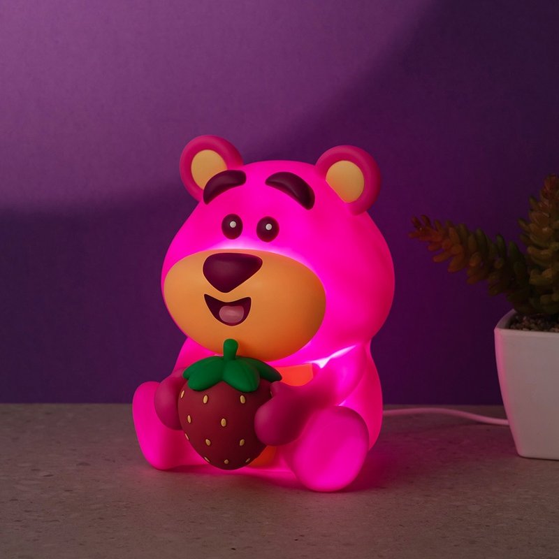 Pink Blast [New Product Launch] Bear Hug Series Doll Style Pat Lamp - Lighting - Other Materials Pink