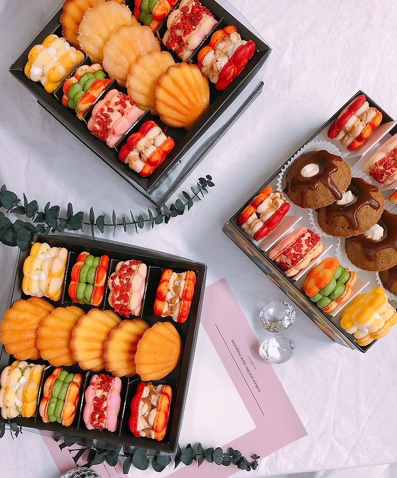 【LADY】Double-storey Mansion in Dessert - เค้กและของหวาน - อาหารสด สึชมพู