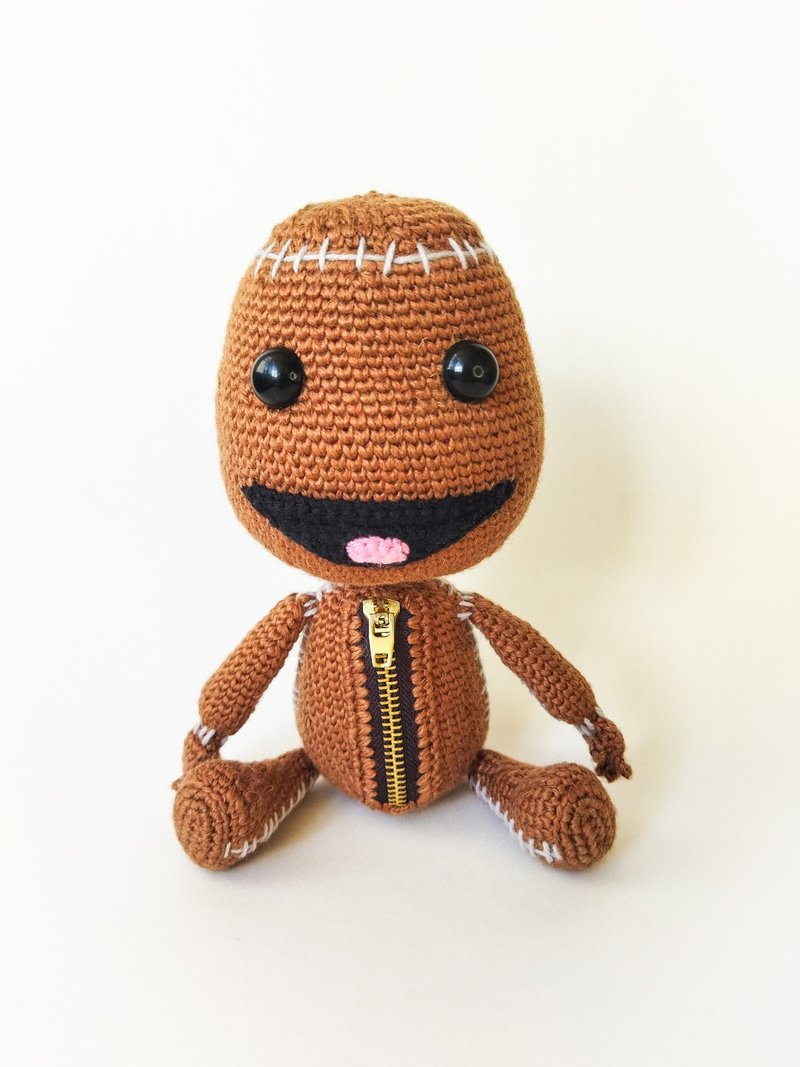 Sackboy钩针图案pdf, 针织时模仿stockinette针迹 - 手工藝教學/工具書 - 其他材質 