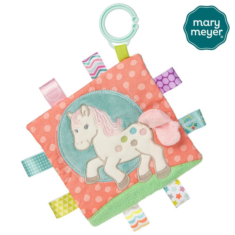 快速出貨【MaryMeyer】標籤動物安撫沙沙紙-彩虹小馬 - 寶寶/兒童玩具/玩偶 - 其他材質 粉紅色