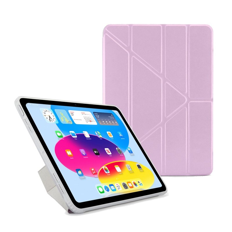 Pipetto iPad A16(11吋) /10代(10.9吋)Origami多功能保護套-紫色 - 平板/電腦保護殼/保護貼 - 塑膠 