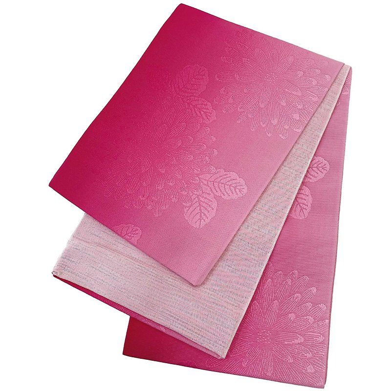 レディース 帯 小袋帯 半幅帯 日本製 ピンク 24