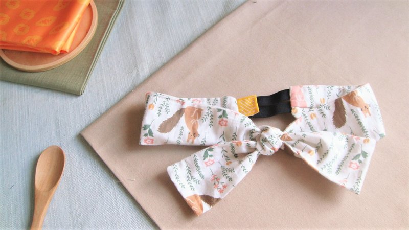 Welcome to Gardenl Limited one l bow tie headband - Headbands - Cotton & Hemp Multicolor