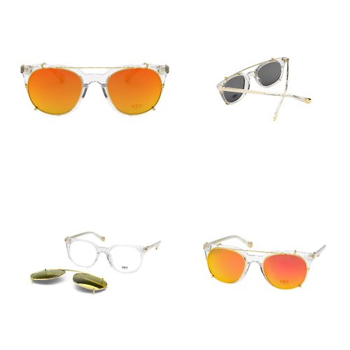 VATIC HEX Eyewear Ronaldo 光學眼鏡配前掛墨鏡 太陽眼鏡 義大利製