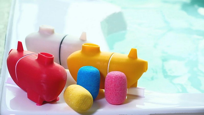 BABO專利洗澡玩具燃料錠補充盒 - 兒童家具 - 精油 多色