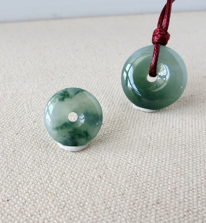 [Ping An · Ru Yi] Ping An Jade Korean Wax Necklace*MA12*Lucky, warding off evil spirits, preventing villains - Long Necklaces - Gemstone Red