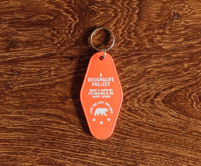 Diamond hotel hot sale key tag