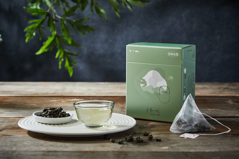 Champion Jin Xuan - French AVPA World Tea Competition Silver Boxed Original Leaf Tea Bags 10 pieces - ชา - อาหารสด สีนำ้ตาล