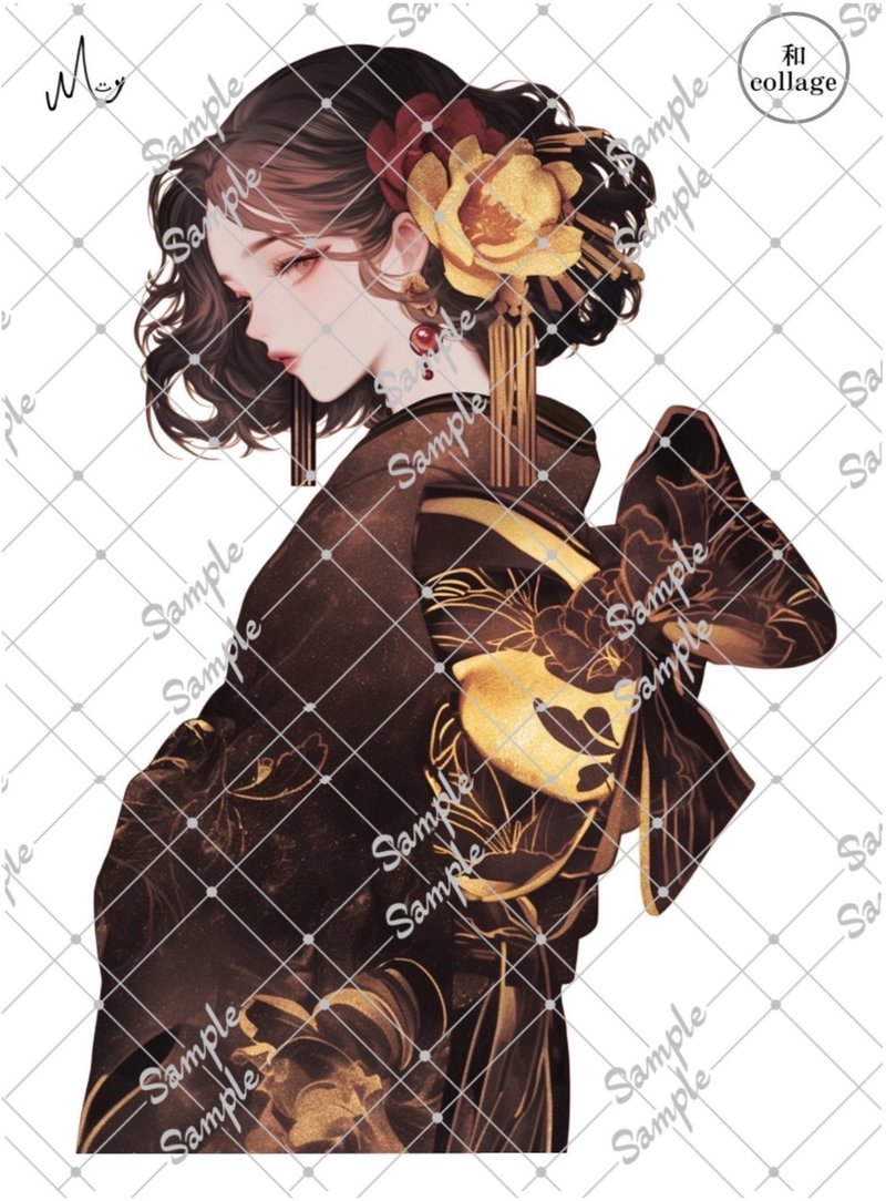 オリジナル人物ステッカー期間限定7月10日まで - 貼紙 - 紙 