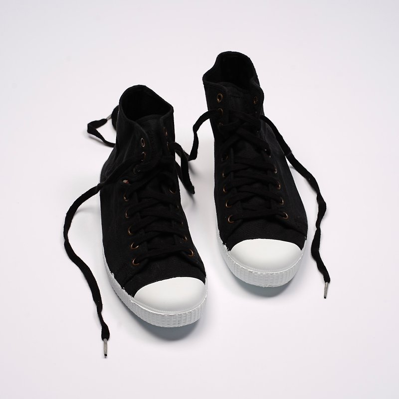 CIENTA Canvas Shoes 61997 01 - Women's Casual Shoes - Cotton & Hemp Black