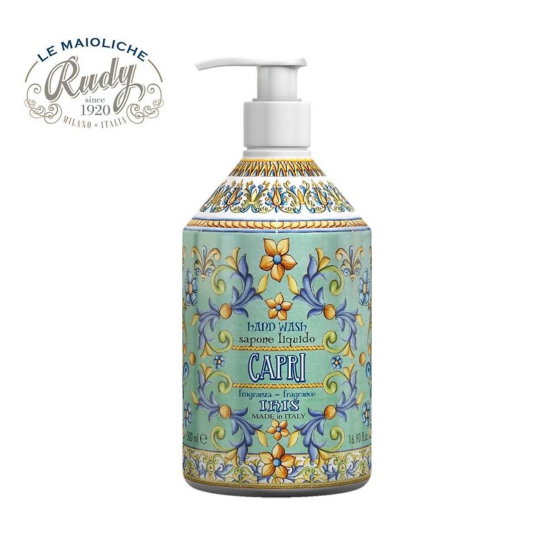 Rudy Profumi Made-in-Italy Hand Wash 500ml Capri - Hand Soaps & Sanitzers - Concentrate & Extracts 