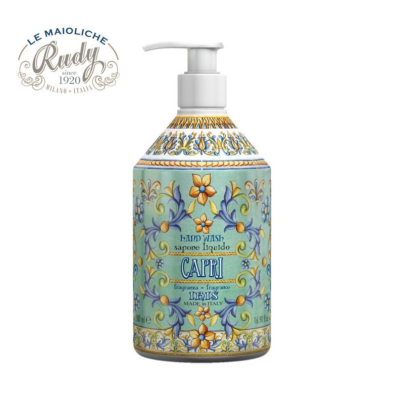 Rudy Profumi 意大利製 洗手液 500ml Capri 卡布里島鳶尾花 - 洗手乳/洗手用品 - 濃縮/萃取物 