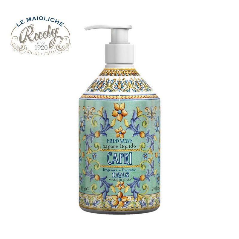 Rudy Profumi Made-in-Italy Hand Wash 500ml Capri - Hand Soaps & Sanitzers - Concentrate & Extracts 