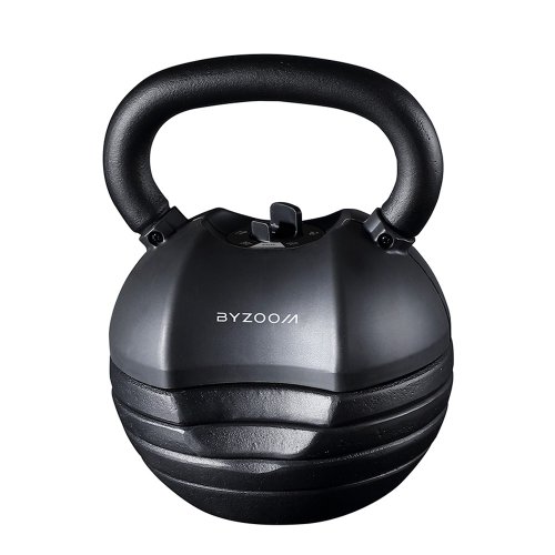 Byzoom Fitness Pure Series 22.6kg(50LB) 5段重量 可調式壺鈴(黑)