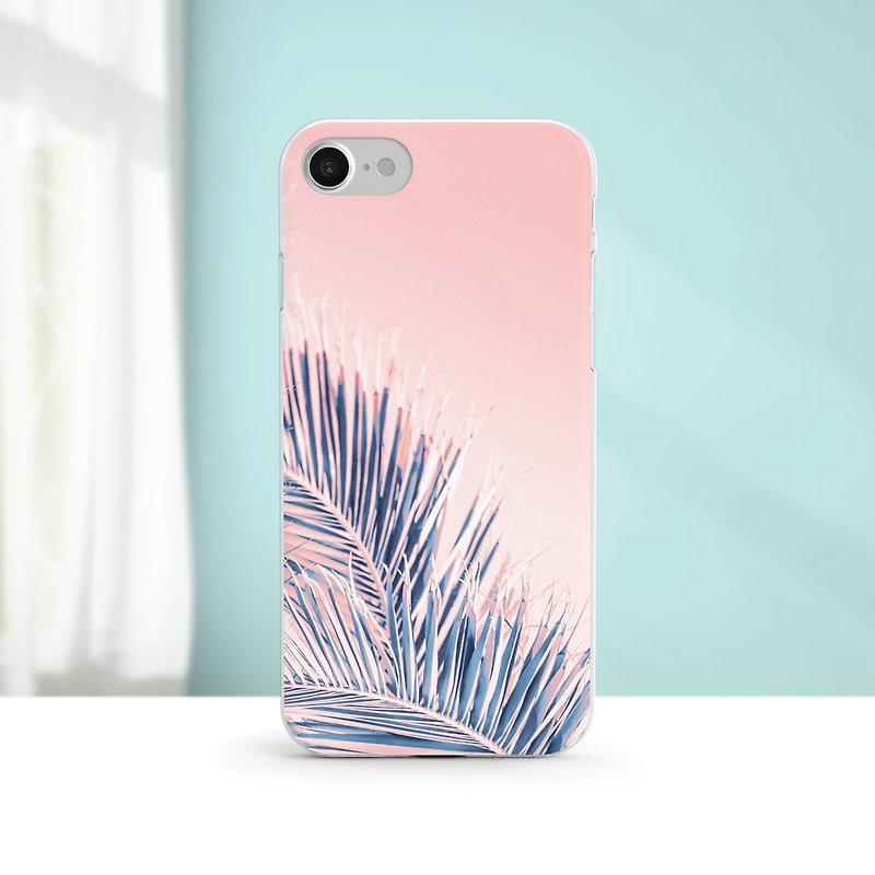Tropical Pink, clear phone case, iPhone 13 pro, Xs至iPhoneSE2, Samsung - Phone Cases - Plastic Pink
