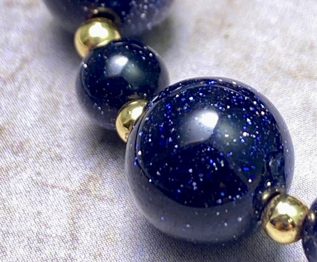 ブルーサンドブレスレット - ショップ polkadotsandmoonbeams ブルーサンドブレスレット - ショップ polkadotsandmoonbeams