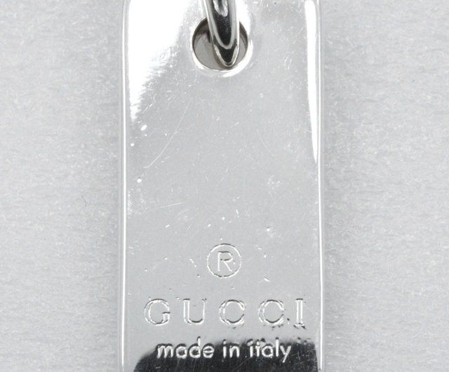 saleグッチ ロゴプレート ブレスレット シルバー925 プレート付き 日本直送】グッチ GUCCI ロゴプレート ブレスレット シルバー925