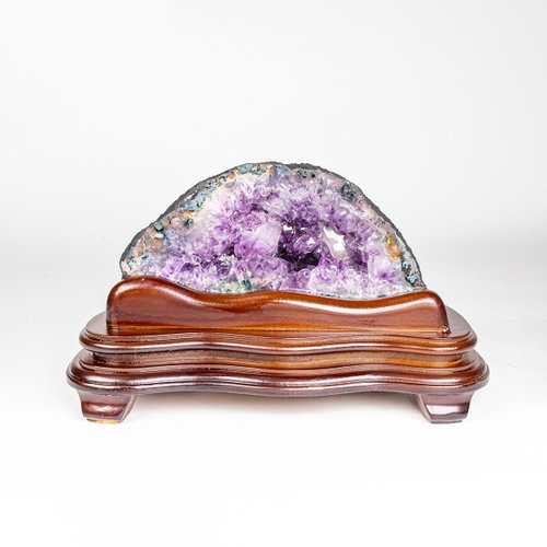 石之王 King Stones - 水晶天然石飾品、原礦 ESP 巴西小紫晶洞 621650