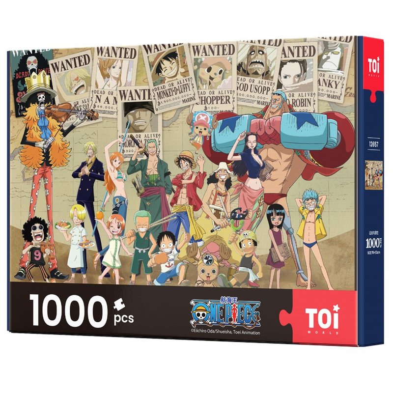 TOi Tuyi [Past and Present] 1,000-piece jigsaw puzzles for trendy animation games DIY animation illustration board games - เกมปริศนา - กระดาษ 