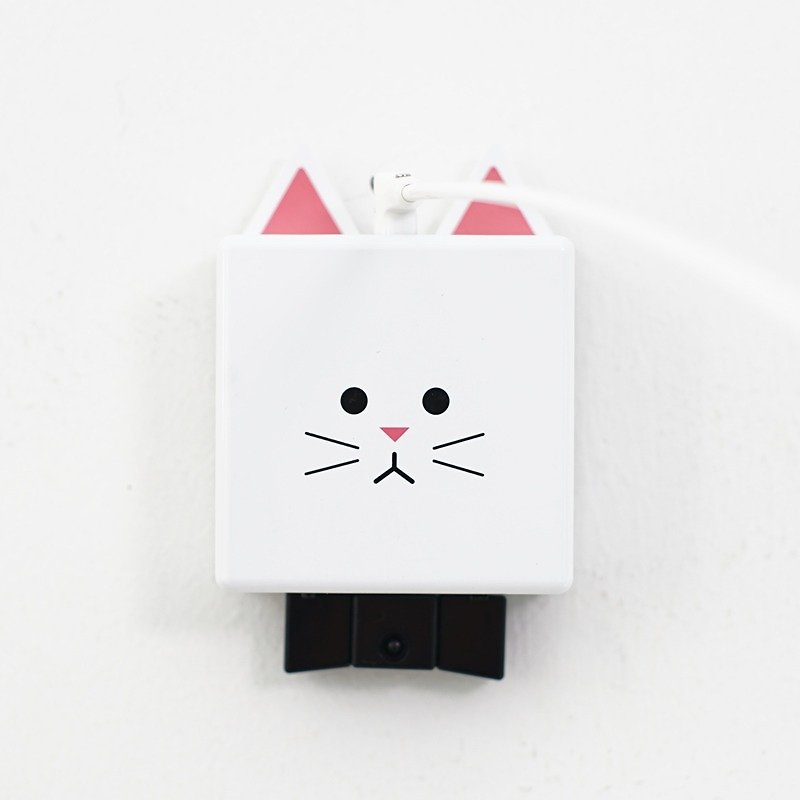 CatchCats貓抓抓+蝴蝶結遙控接收器(手機和電視遙控器可使用) - 貓/狗玩具 - 塑膠 白色