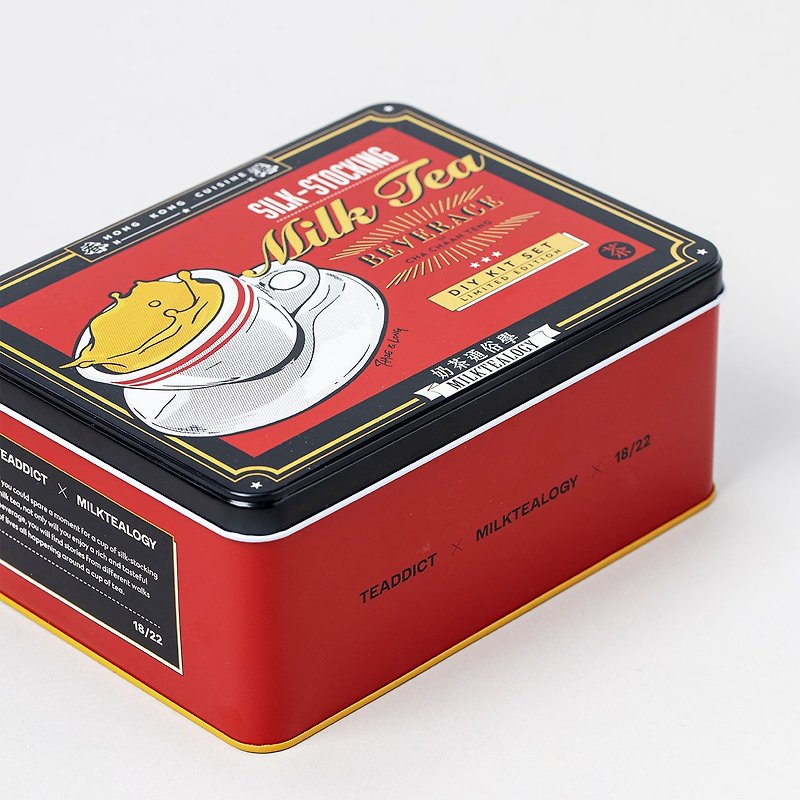Zizaitan Stockings Milk Tea DIY Kit with 100g of Tea Leaves - ชา - อาหารสด สีแดง