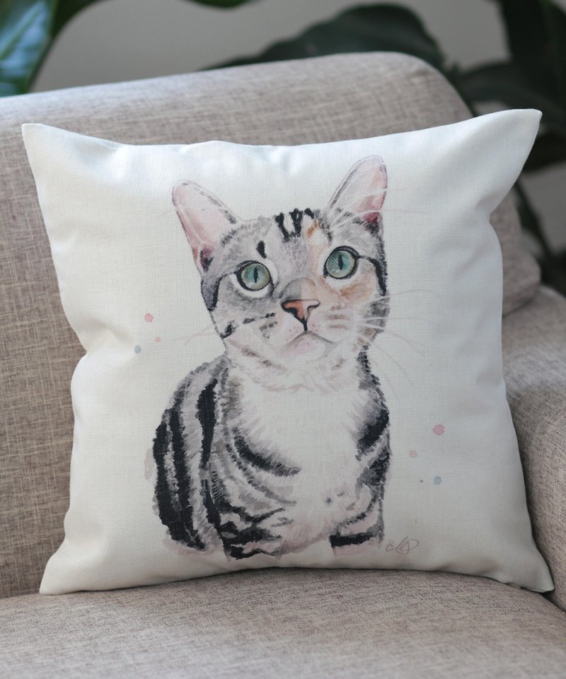Jubilee Animal Design Cushion Cover Tabby Cat 45 × 45cm