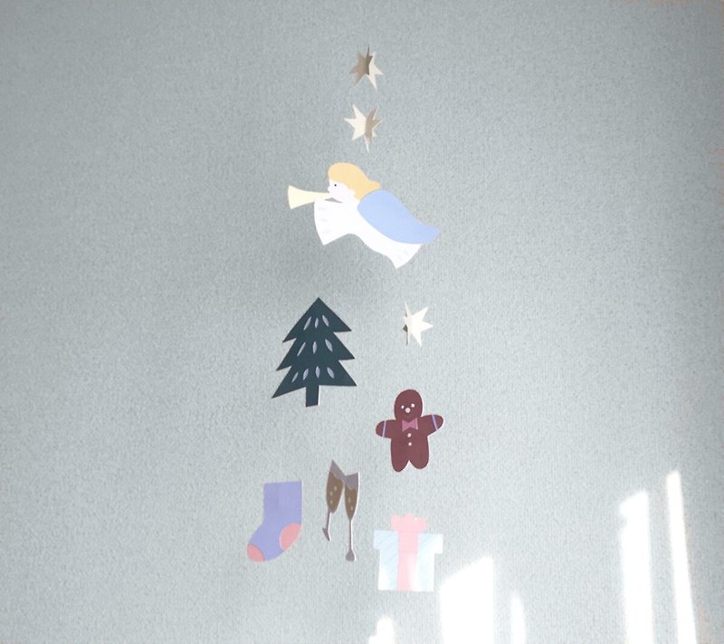 christmas mobile - Other - Paper Multicolor