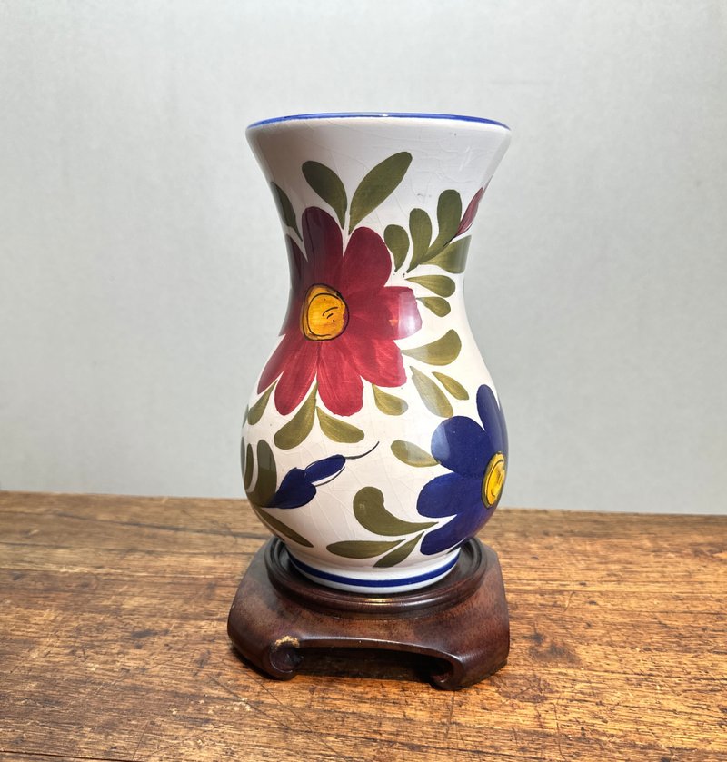 Foreign [hand-painted pottery] hand-painted flower vessels - Pottery & Ceramics - Pottery 