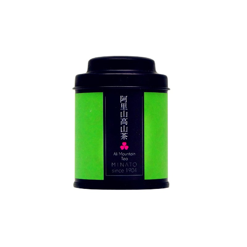 【茶粒茶】原片茶葉 質感霧黑Mini罐-阿里山高山茶 - 茶葉/茶包/水果茶 - 新鮮食材 綠色