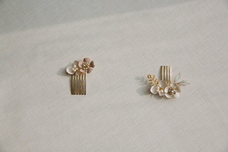 Wedding gift x classical hand-made // QS857 - Hair Accessories - Other Materials Multicolor