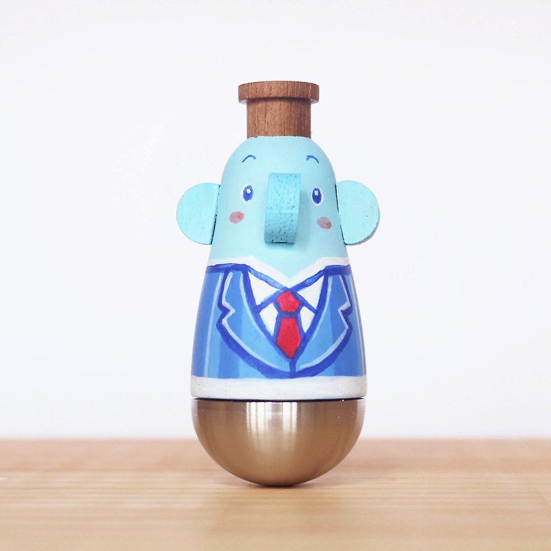 Wen Sen Di – Suit Elephant Kazoo KAZOO Doll - กีตาร์เครื่องดนตรี - ไม้ สีน้ำเงิน