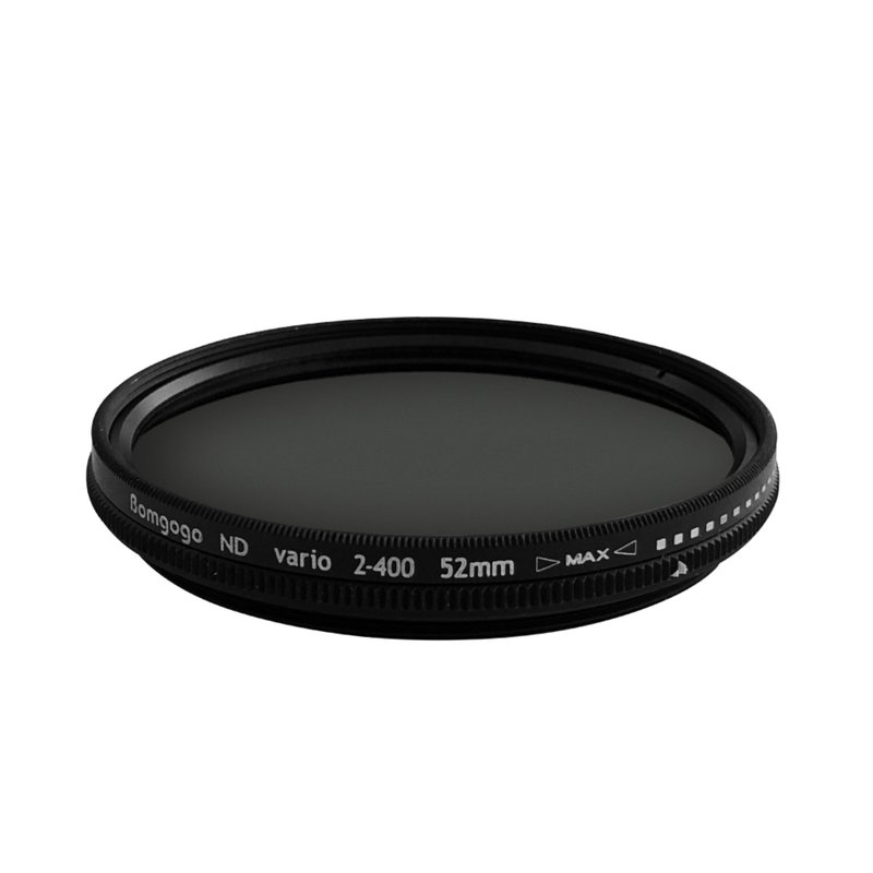 【Bomgogo】ND2-400 adjustable light reduction filter 52mm - Other - Resin 