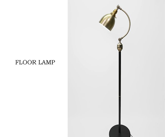 Floor Lamp Standing Reading Table, Adjustable Floor Lamp Black