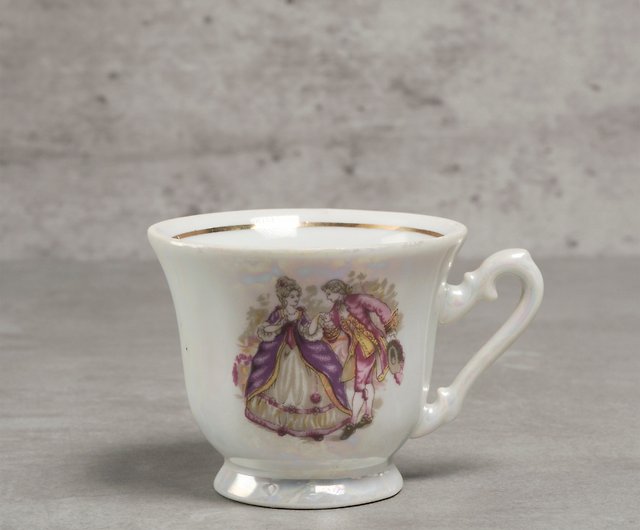 Handmade Demitasse Cups and Saucers Gift Set – Parisi Coffee
