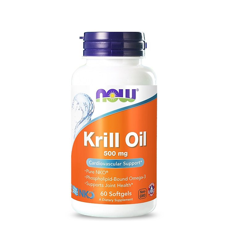 NOW Jian Er Ting Antarctic Krill Oil Capsule Food (60 capsules/bottle) - Health Foods - Other Materials 