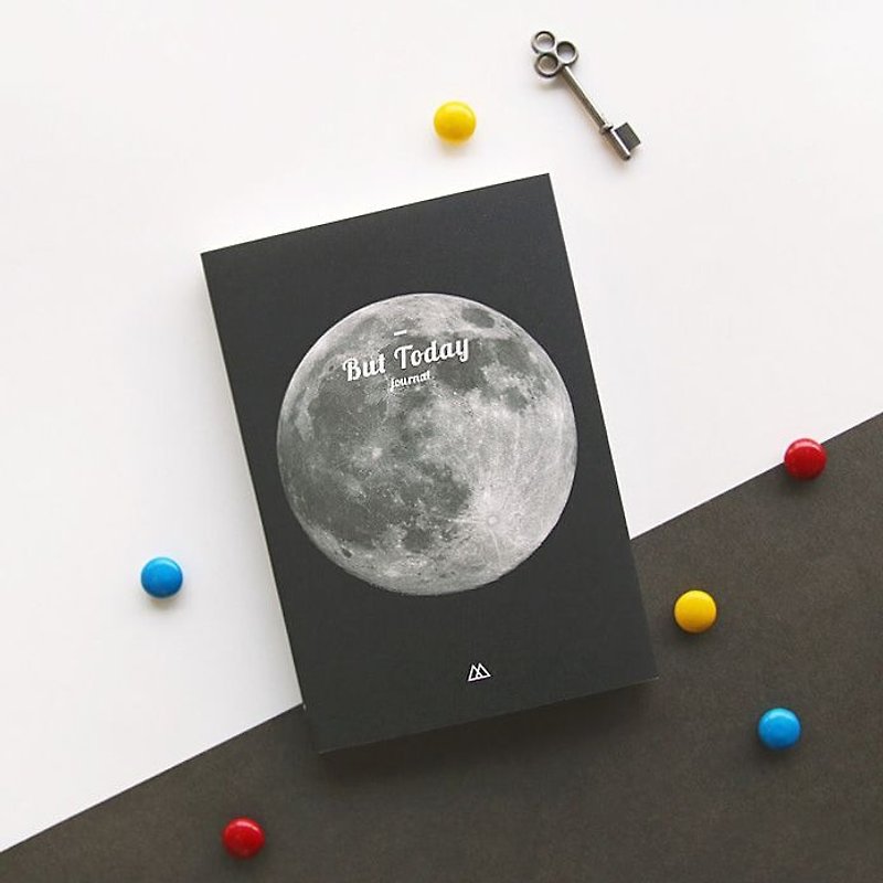 第2マンション惑星カレンダーV3（Zhou Zhi）-01 Moon、PLD60771 - ノート・手帳 - 紙 ブラック