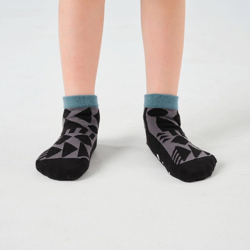 Let's have some music/black (16-18cm,19-22cm)-MIT children's socks - ถุงเท้า - ผ้าฝ้าย/ผ้าลินิน สีดำ