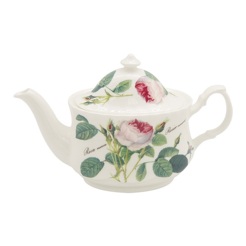 英國 RK | 浪漫淺玫瑰系列600ml小花茶壺 - 茶壺/茶杯/茶具 - 瓷 多色